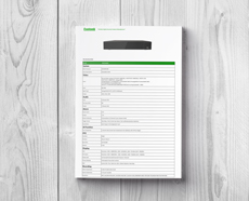 Detaljna specifikacija za NVR3116C1P8