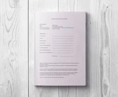 Obrazac za raskid ugovora