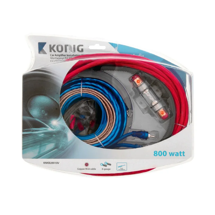 Set za povezivanje auto pojačala 800W slika 1