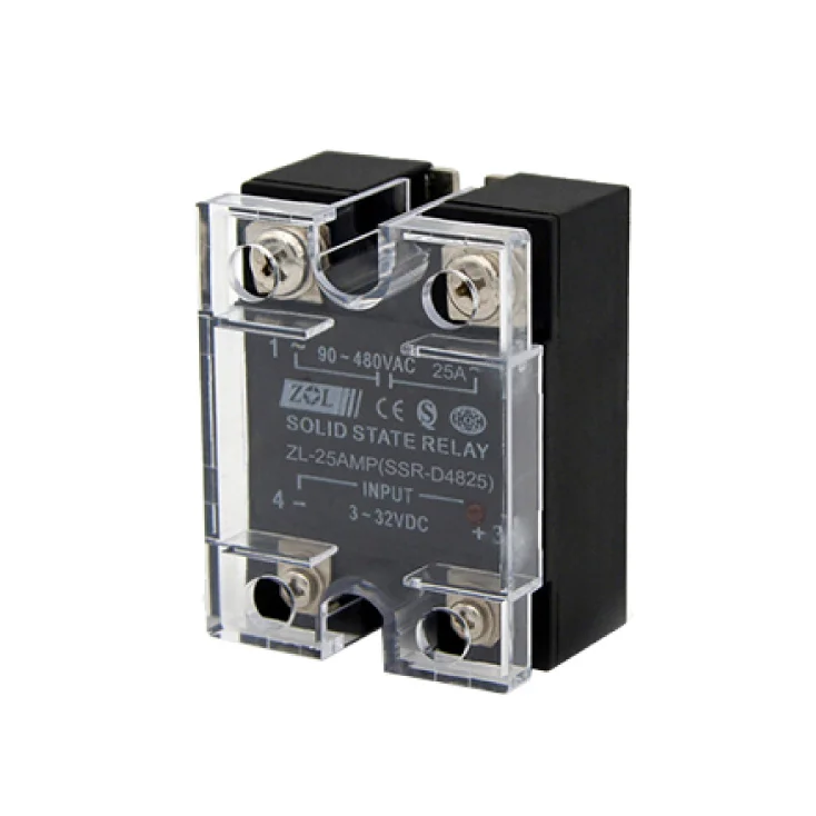 Solid state relej 1xF, 25A/380Vac, Uctr=3~32Vdc slika 1