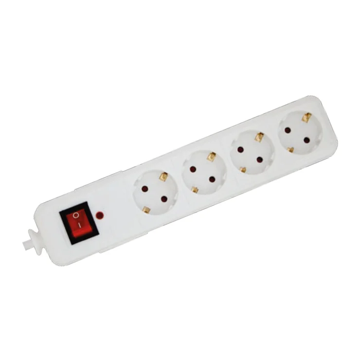 Razvodnik 4 mesta 1,5m 1.5mm2 + prekidač i zaštita slika 1