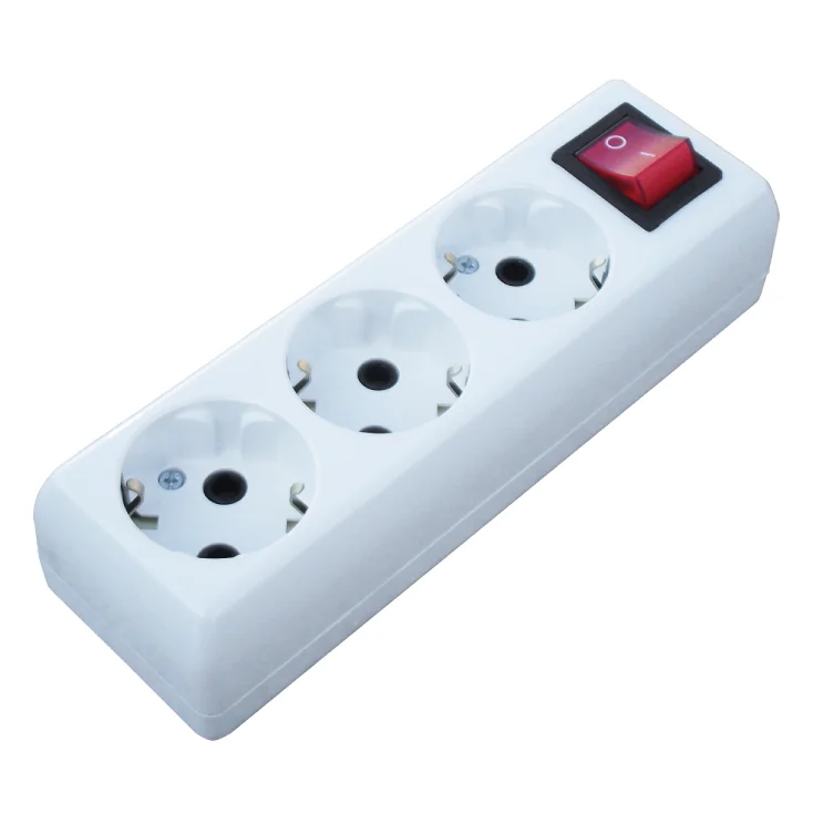 Podsklop sa 3 utičnice i prekidačem slika 1