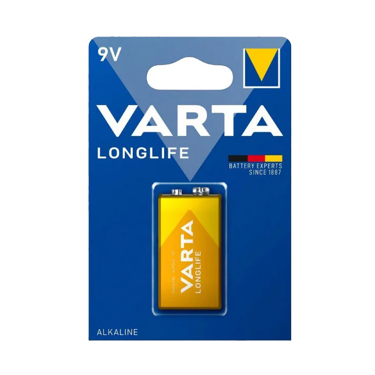 Varta alkalna mangan baterija 9V slika 1