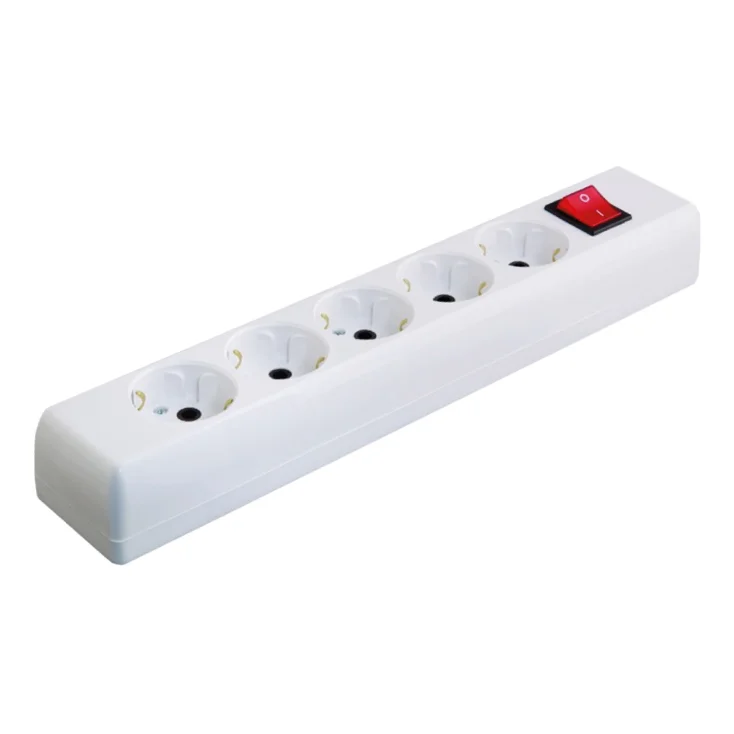 Podsklop sa 5 utičnica i prekidačem slika 1