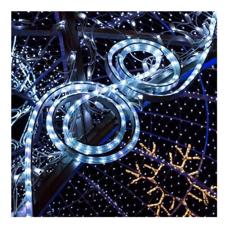 Belo svetleće LED crevo slika 2