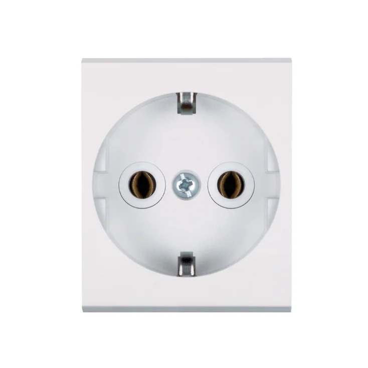 Dvopolna utičnica bela slika 1