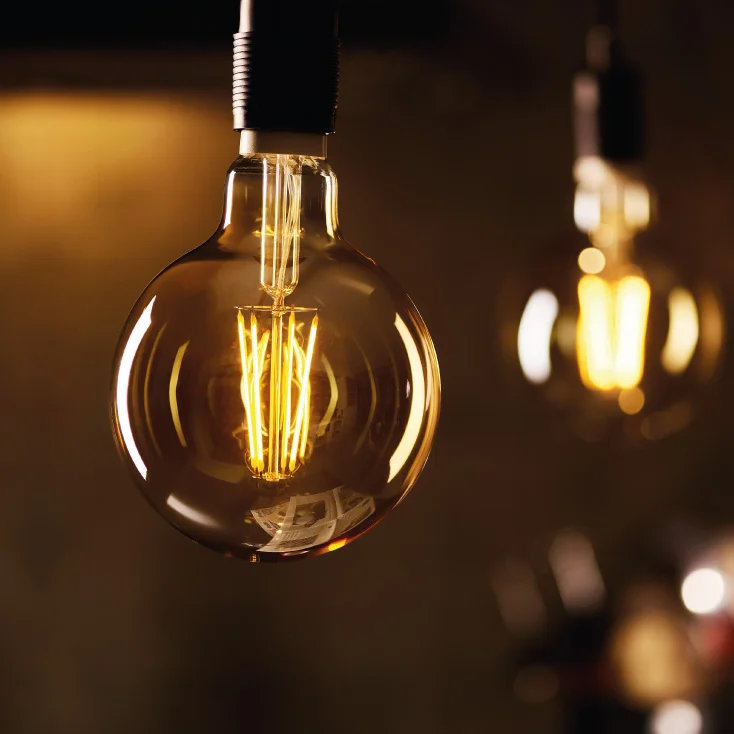 LED filament sijalica dimabilna toplo bela 6W slika 2