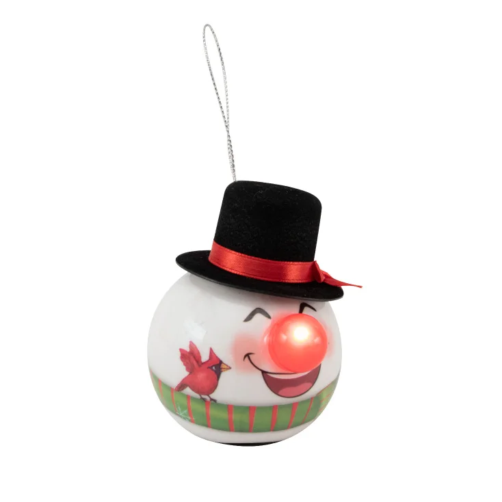 Ukras za jelku "sneško" slika 1