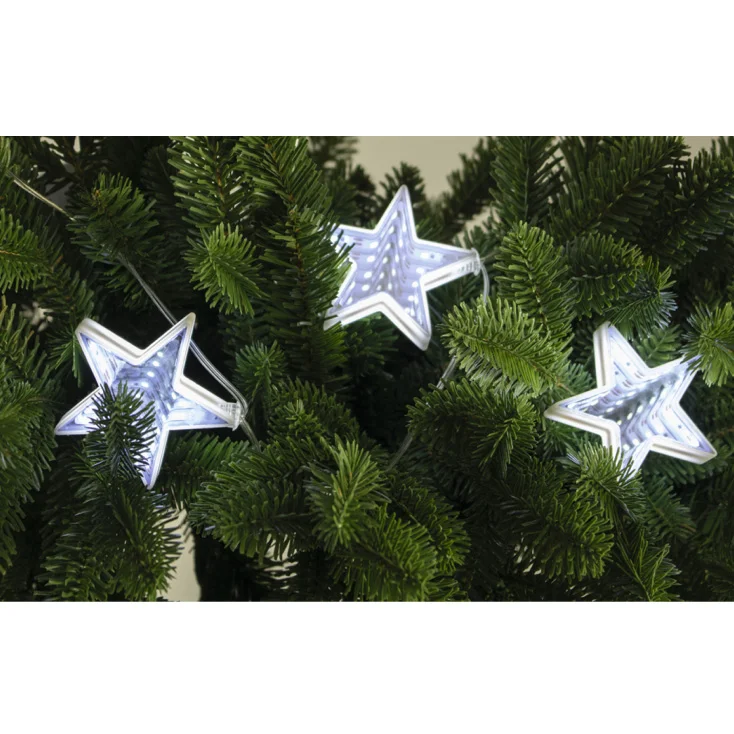 Dekoracija za jelku "zvezdice" slika 2