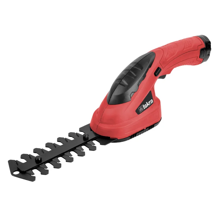 ISKRA akumulatorski trimer za živicu i travu slika 3