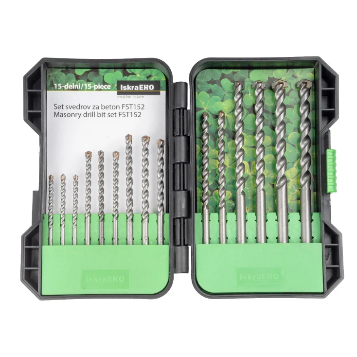 ISKRA burgije za beton 15 kom. slika 1