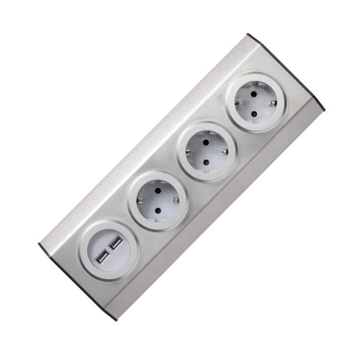 Podsklop sa 3 utičnice + USB slika 1