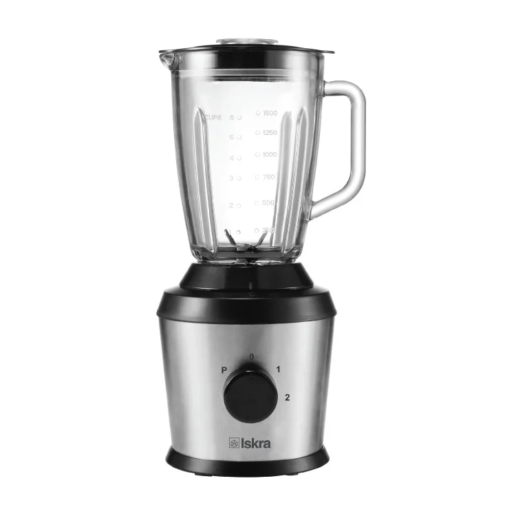 ISKRA blender sa staklenom posudom 500W slika 1