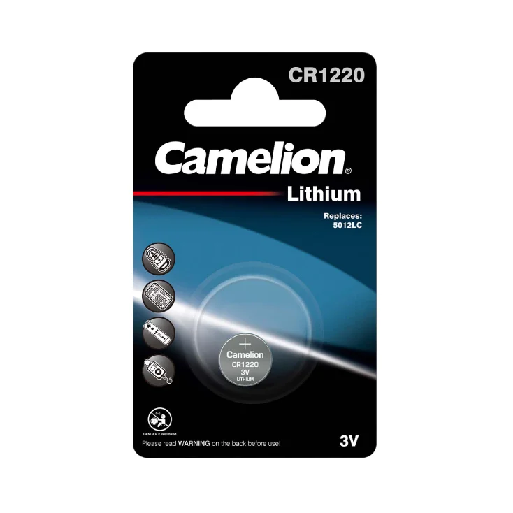 Camelion dugmasta baterija CR1220 slika 1