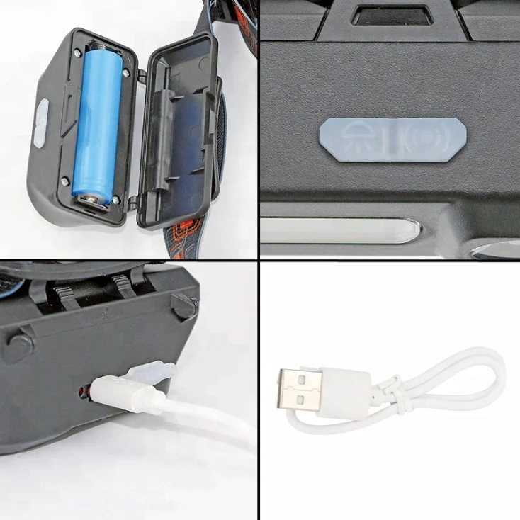 LED naglavna punjiva lampa slika 4