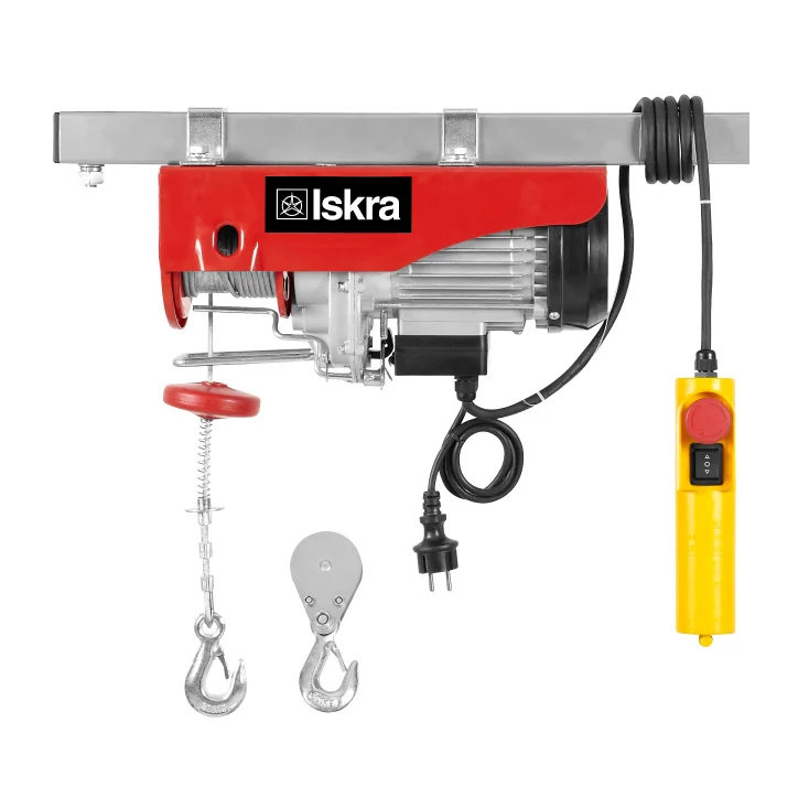 ISKRA električna dizalica sa sajlom 1000W slika 1