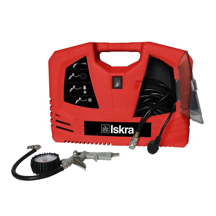 ISKRA prenosni kompresor 1100W 8 bara slika 1