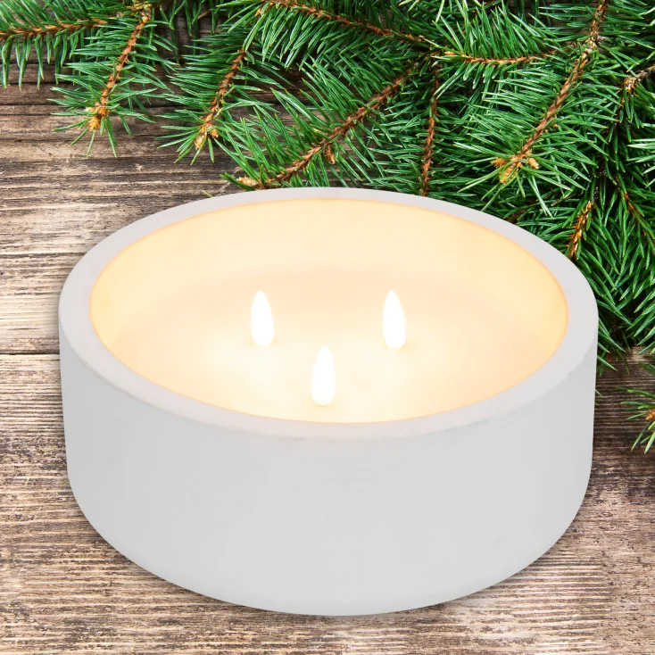 Ukrasna voštana LED sveća sa efektom plamena slika 2