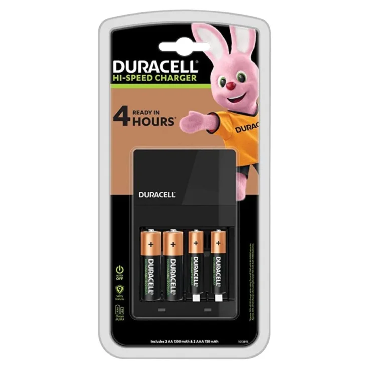 Punjač akumulatora + 2 AA 1300mAh i 2 AAA 750mAh slika 1
