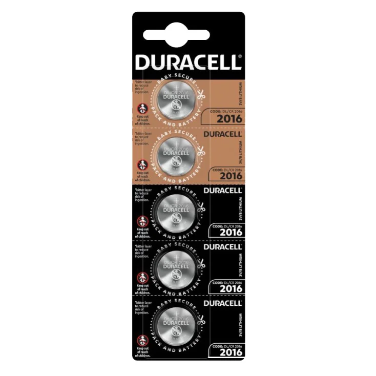Duracell dugmaste baterije CR2016 slika 1