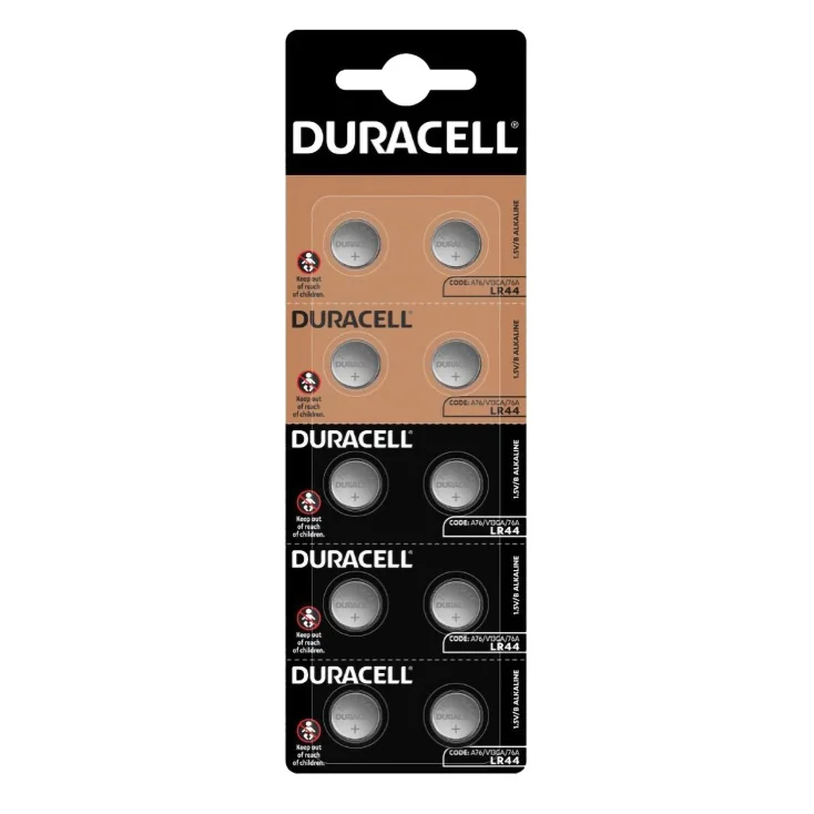 Duracell dugmaste baterije LR44 slika 1