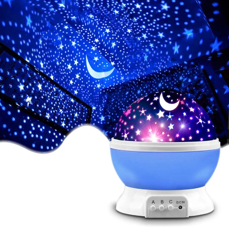 Noćna lampa zvezdano nebo slika 3