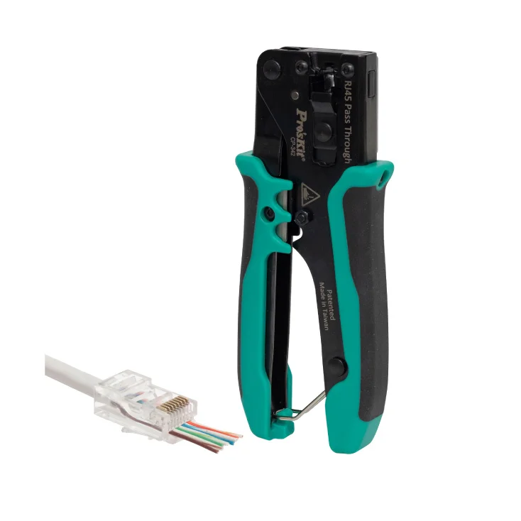 Krimp klešta za prolazne RJ45 utikače slika 1