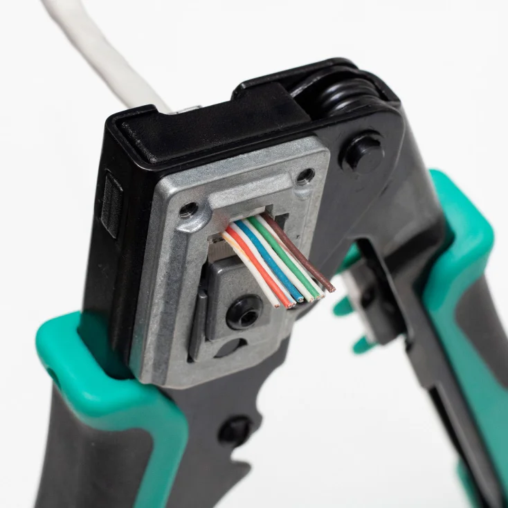 Krimp klešta za prolazne RJ45 utikače slika 3