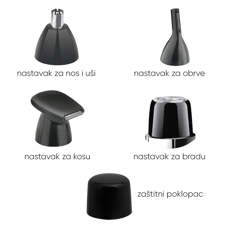 ISKRA trimer za kosu, lice i bradu slika 2