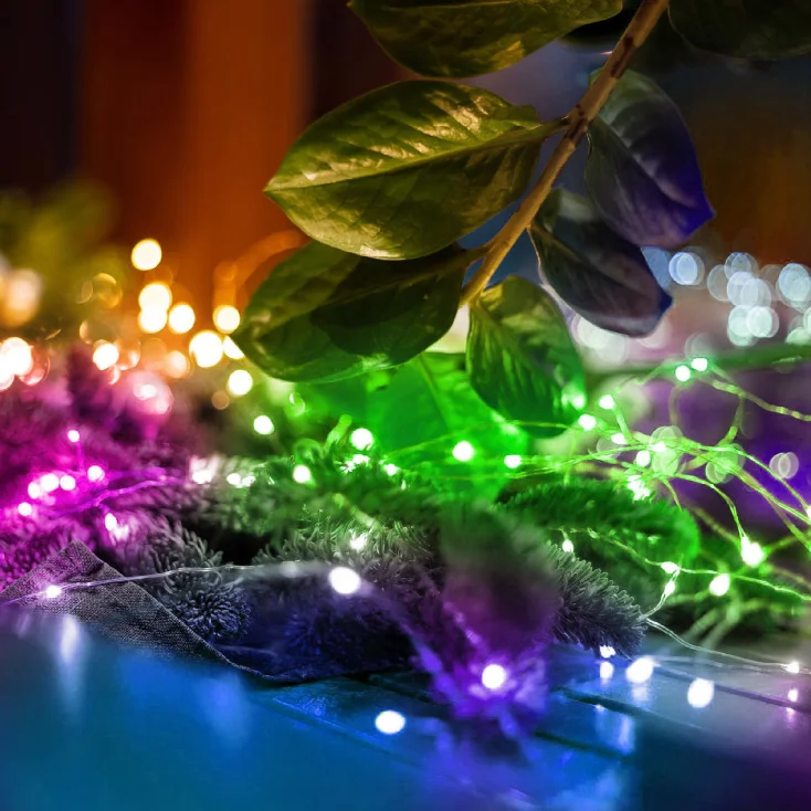 Lampice za jelku sa 30 višebojnih LED dioda slika 1