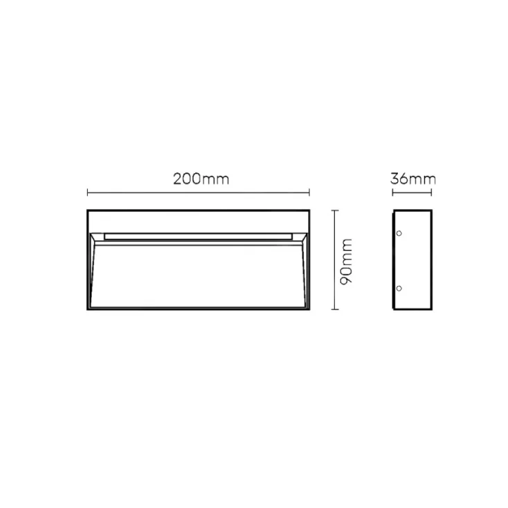 Zidna LED lampa 5.6W slika 2