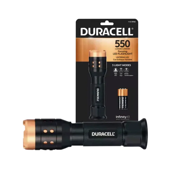 LED baterijska lampa DURACELL + 3xAAA slika 1