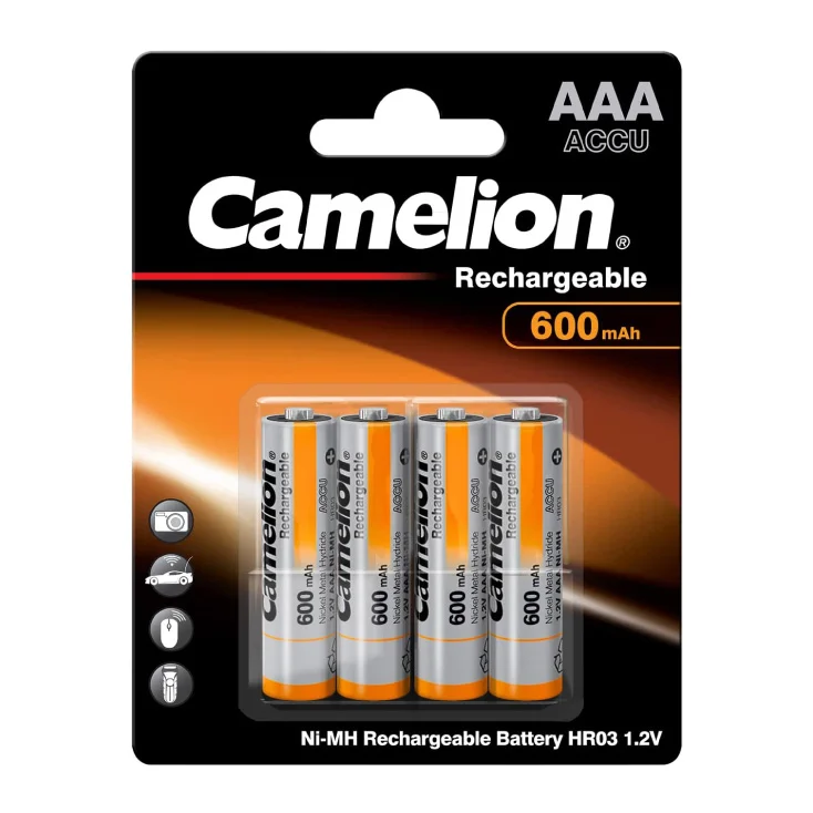 Camelion punjive baterije AAA 600 mAh slika 1