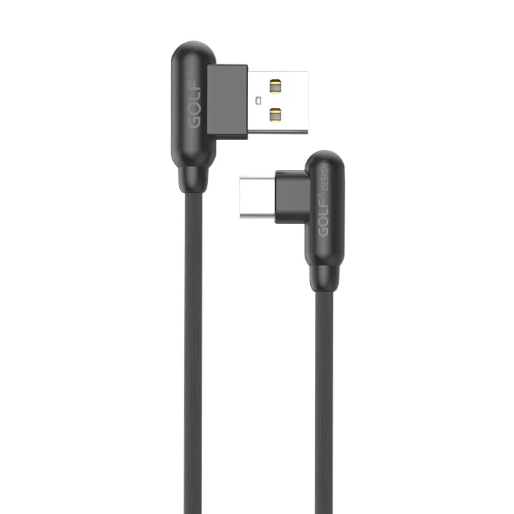USB kabel A-USB C 90° 1m slika 1