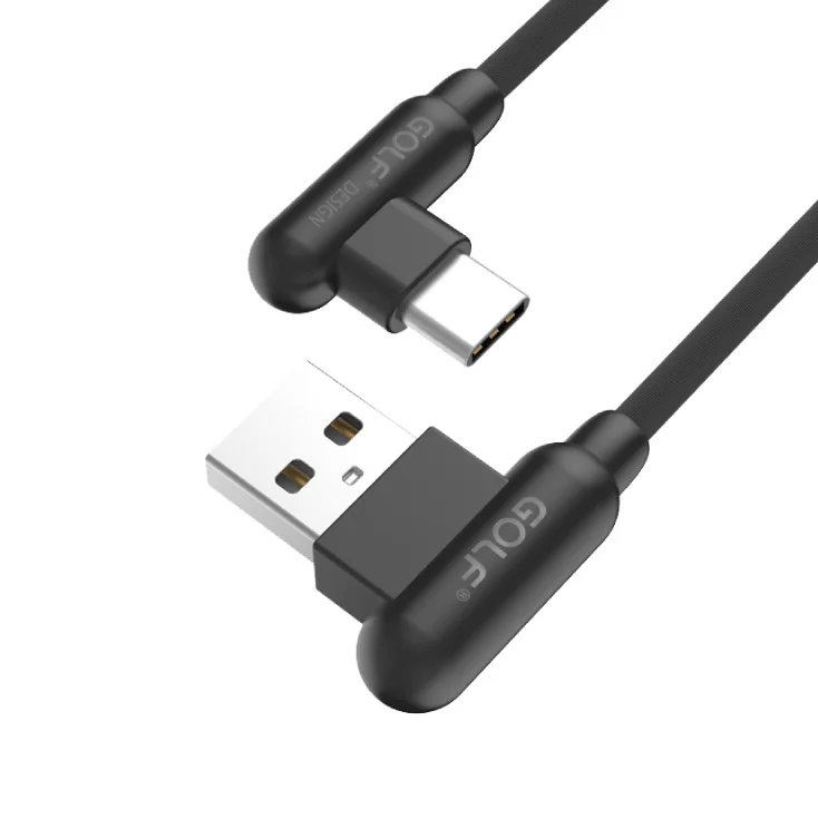 USB kabel A-USB C 90° 1m slika 2
