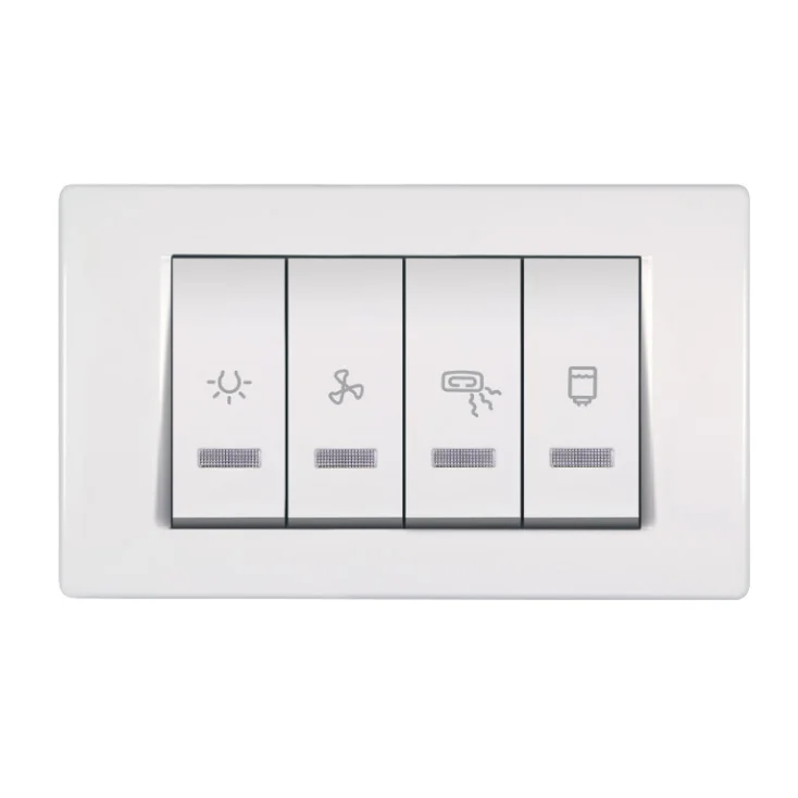 Prekidač za kupatilo horizontalni sa indikacijom slika 1