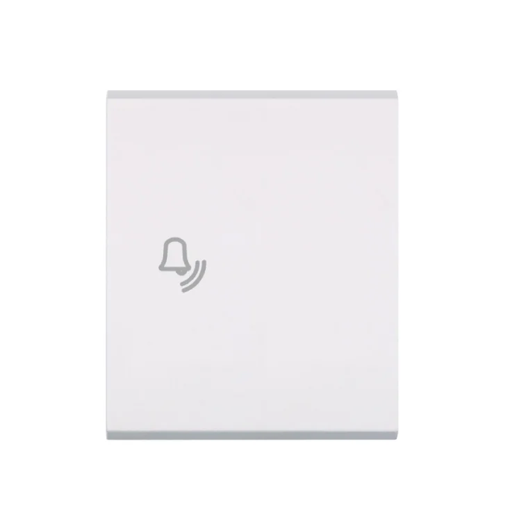 Taster sklopka za zvono 2M bela slika 1