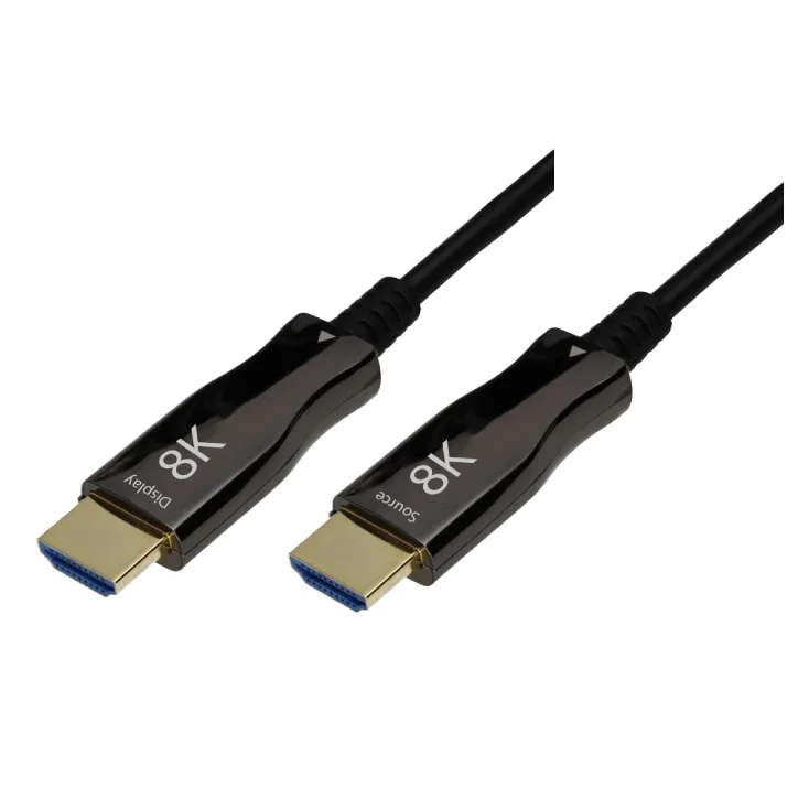 HDMI V2.1 aktivni optički kabel pozlaćen 20m slika 1