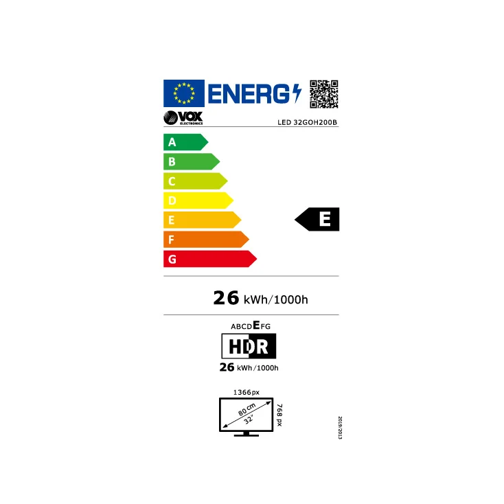 VOX smart TV 32" slika 4