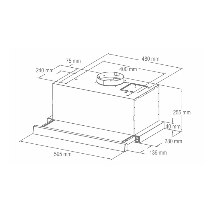 Aspirator TWISTER crni 105W slika 3