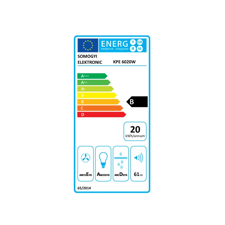 Aspirator TORNADO beli 38W slika 4