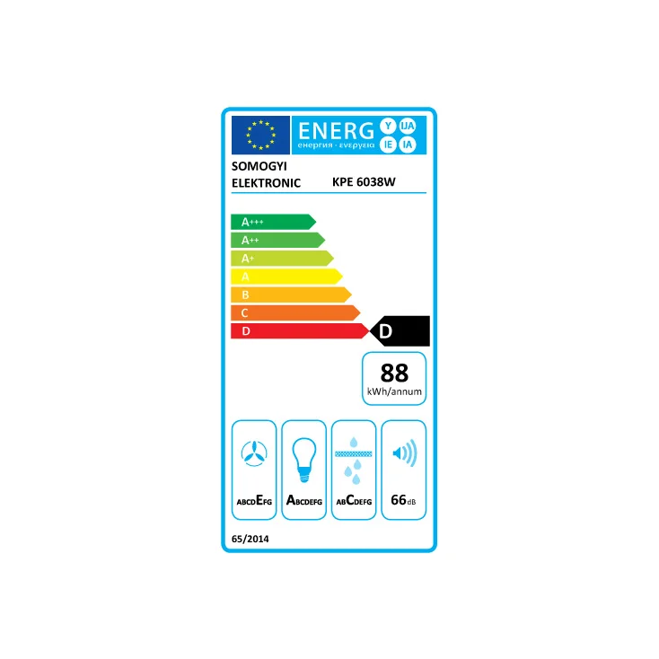 Aspirator HURRICANE beli 200W slika 4