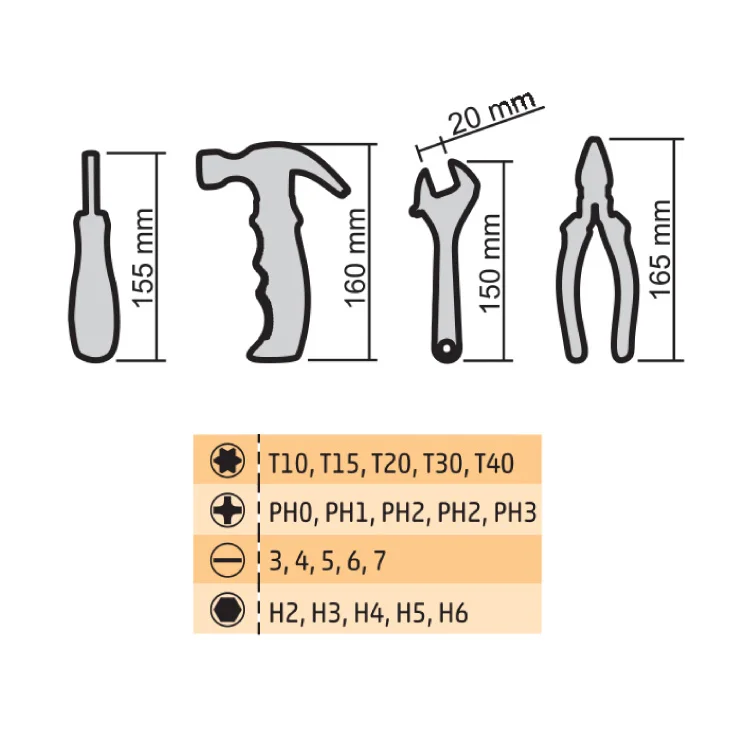 Set alata 24 kom. slika 3
