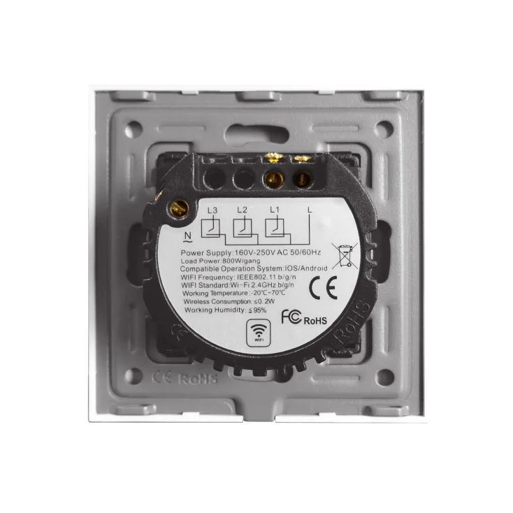 Wi-Fi smart prekidač svetla bez N provodnika 10A slika 2