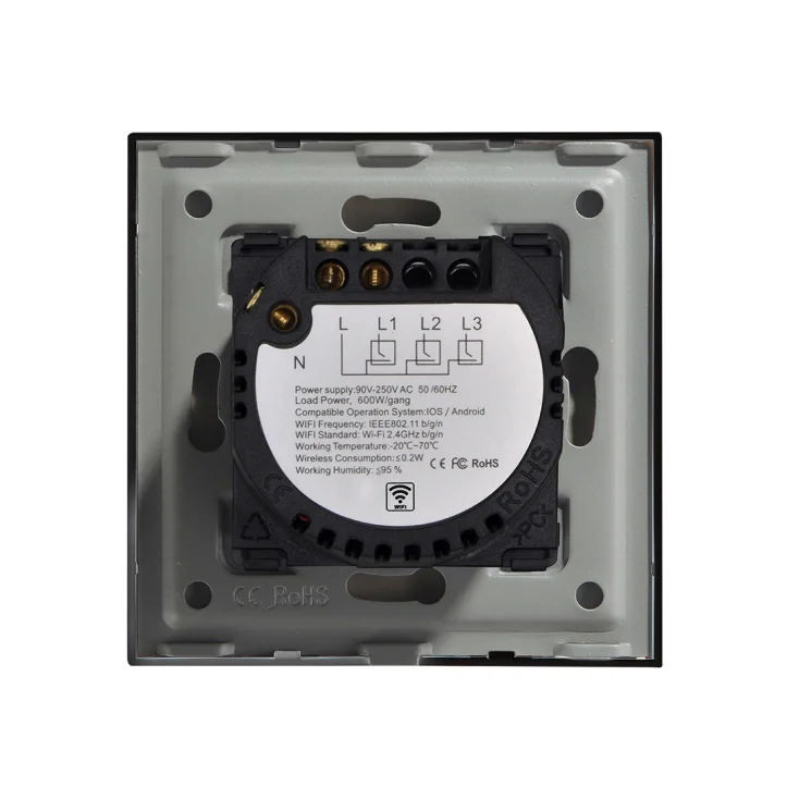 Wi-Fi smart prekidač svetla sa N provodnikom 1x5A slika 2