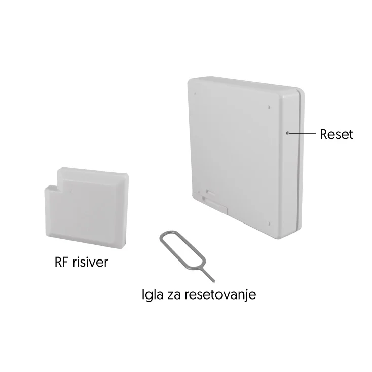 Daljinski upravljač za smart module, 2 tastera slika 3