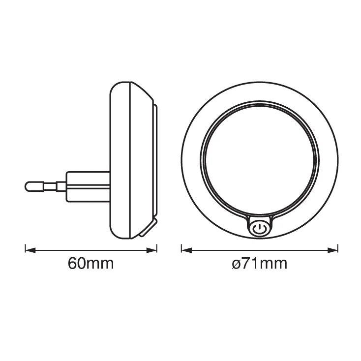 LED noćna lampa sa sumrak senzorom LEDVANCE slika 3
