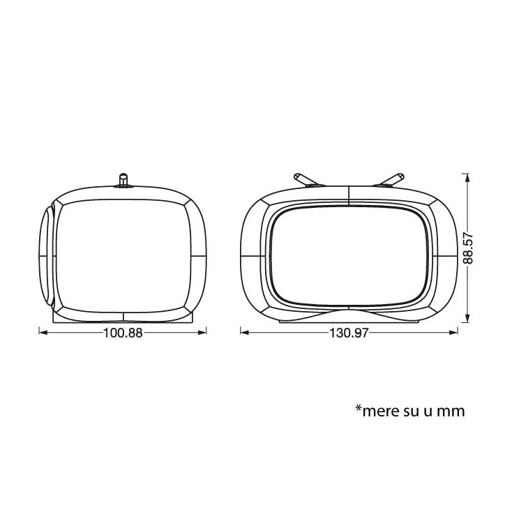 Višebojno noćno svetlo "TV" LEDVANCE slika 4