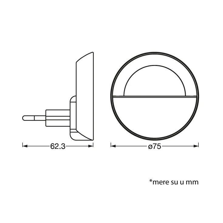 LED noćna lampa sa sumrak senzorom LEDVANCE slika 3