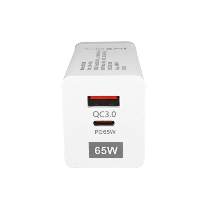 Univerzalni brzi PD punjač 1xUSBC/PD + 1xUSBA/QC3 slika 3